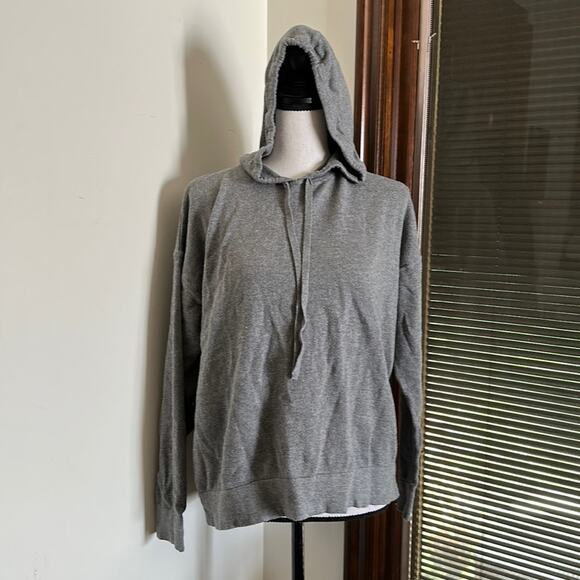 Hilary Radley | Gray Cozie Hoodie Sweater Size L - Picture 4 of 15